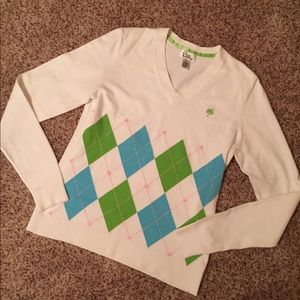 Lilly Pulitzer Argyle Sweater